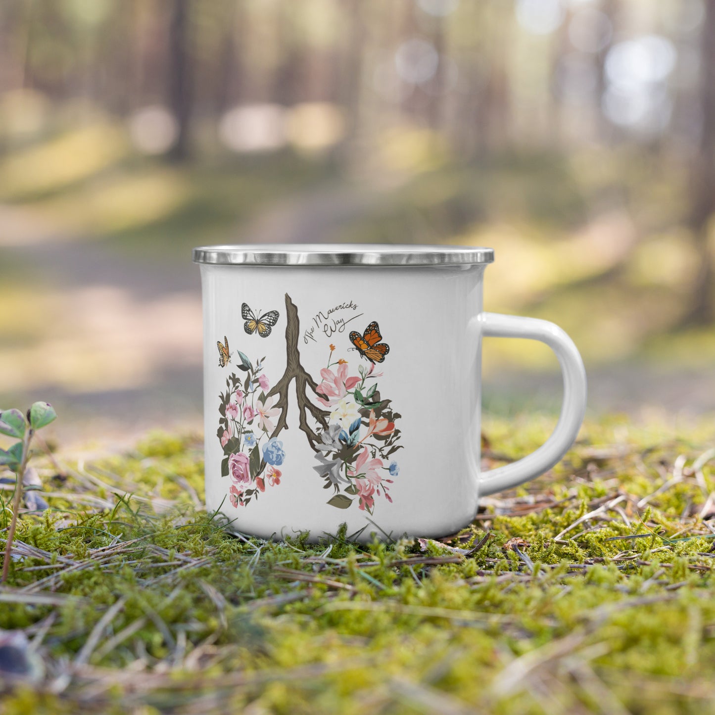 Nature Connection | Enamel Mug